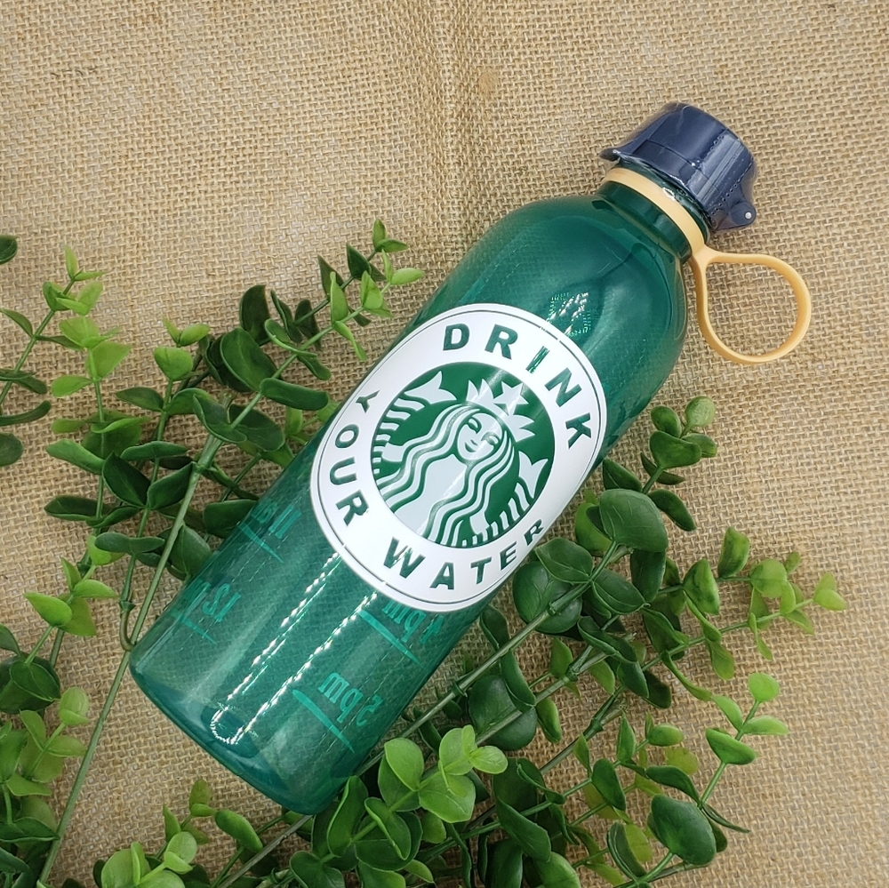 Starbucks water bottle custom water intake log - Picture 2 of 10